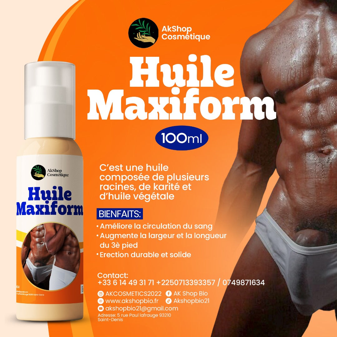 Huile maxiform